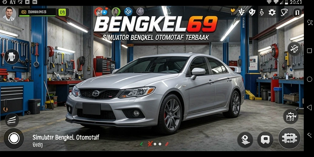 Tampilan gameplay BENGKEL69 yang menarik dan interaktif.