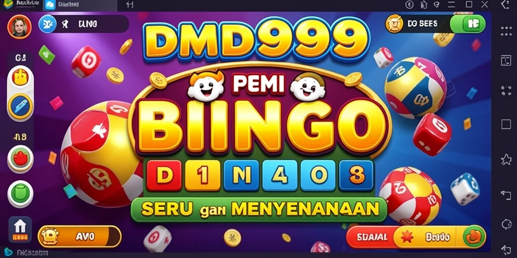 Tampilan gameplay Bingo DMD999 yang seru dan menarik.