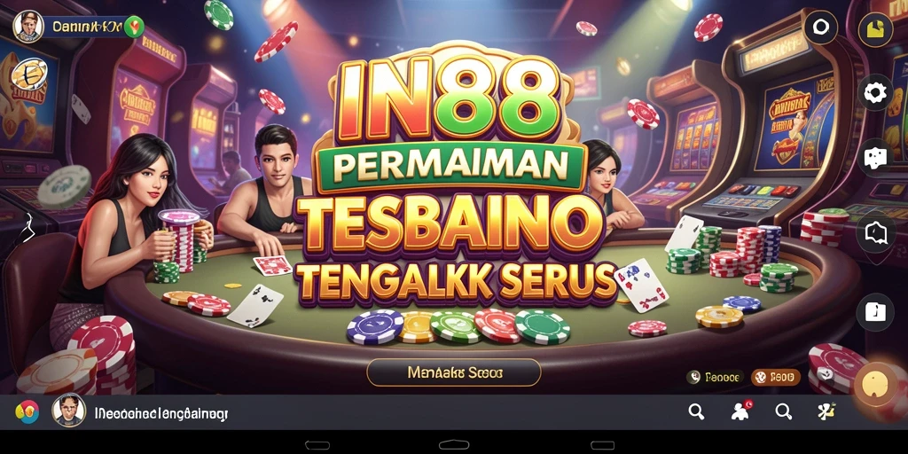 Screenshot gameplay IN88 yang menunjukkan keseruan permainan Kasino.